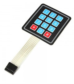 4*3 Matrix Keypad Membrane Switch